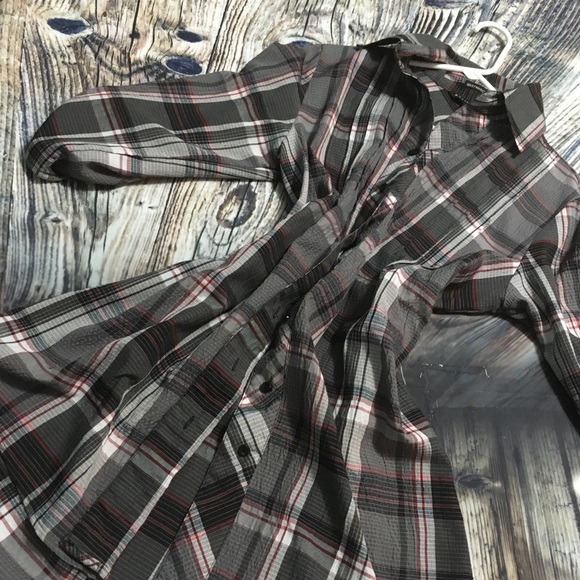 ⭐️ Oversized Plaid Top/Dress ⭐️ - Picture 1 of 5
